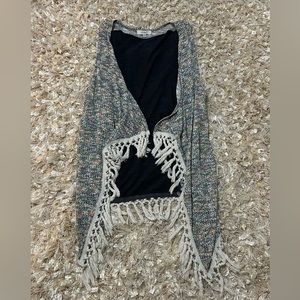 Umgee Multicolor Fringe Vest